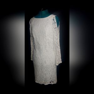 Adrianna Papell off-white dress